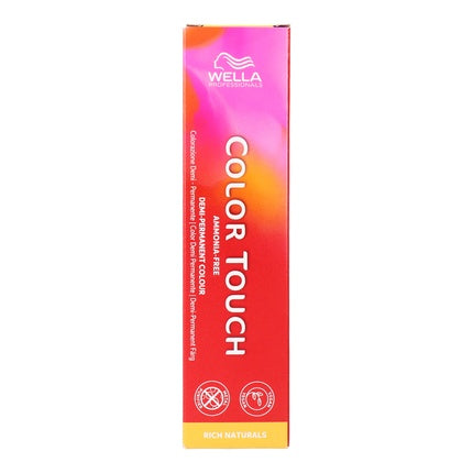 Wella Professionals Color Touch Rich Naturals 7/97 Medium Blonde Cendre Brown Demi-Permanent Hair Color, 60ml