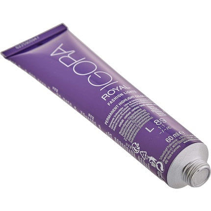Schwarzkopf Professional Igora Royal Fashion Lights L-89 Red Violet Permanent Highlight Hair Color Cream, 60ml
