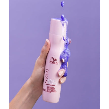 Wella Professionals Invigo Blonde Recharge Cool Blonde Color Refreshing Shampoo, 250ml