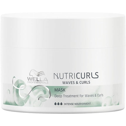 Wella Professionals Nutricurls Deep Nourishing Hair Mask for Waves & Curls, 150ml