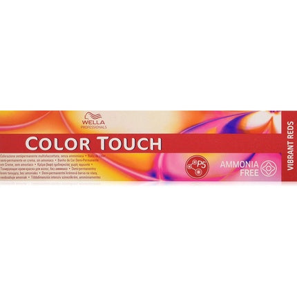 Wella Professionals Color Touch 66/44 Dark Blonde Intense Red Demi-Permanent Hair Color, 60ml