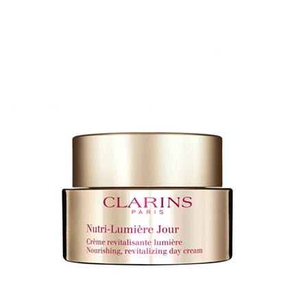 Clarins Nutri-Lumière Nourishing Revitalizing Day Cream, 50ml Daily Face Moisturizer for Mature Skin