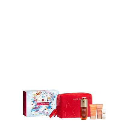 Clarins Double Serum & Extra-Firming Christmas Gift Set Facial Care Set, 15ml