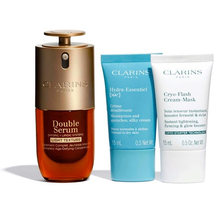 Clarins Double Serum Light Collection | Skincare Gift Set with Double Serum Light Texture