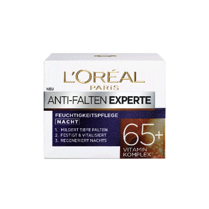 L'Oreal Paris Wrinkle Expert 65+ Anti-Ageing Facial Care Moisturizer, 50ml