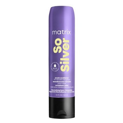 Matrix Total Results So Silver Conditioner for Platinum, Blonde & Grey Hair, 300ml