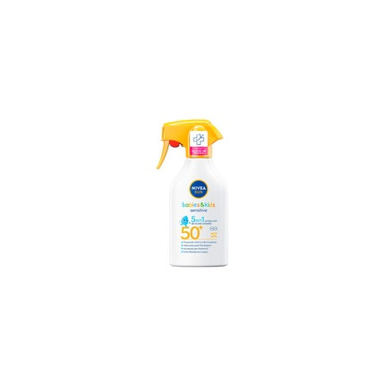 Nivea Sun Babies & Kids Sensitive Protect SPF 50+ (270ml) High Protection Sunscreen for Sensitive Skin