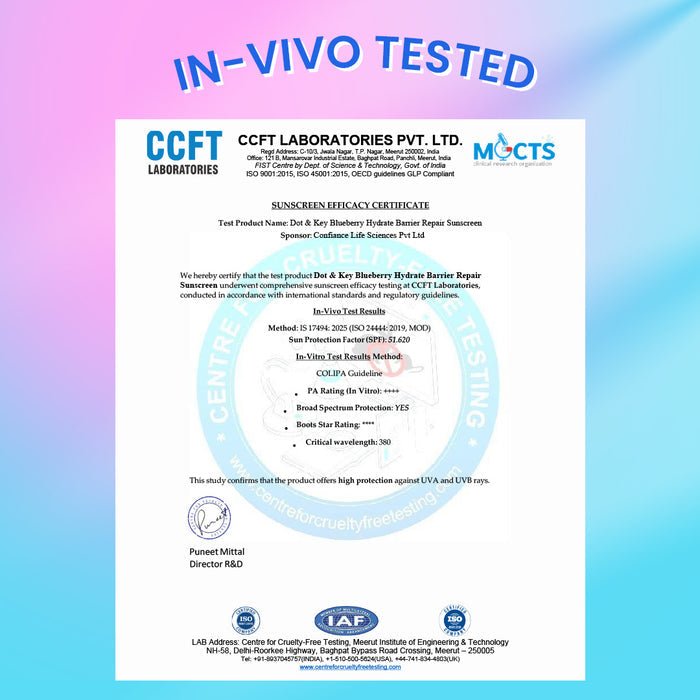 Dot & Key Barrier Repair Sunscreen, In-Vivo Tested SPF 50+ PA++++, 50g Buy at Indicrest Image 4