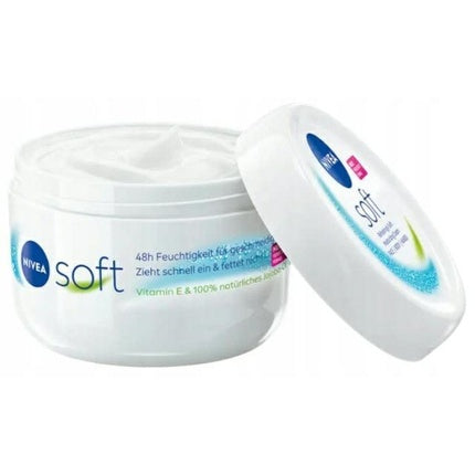 Beiersdorf Nivea Soft Face Cream, 375ml | Lightweight Moisturizing Cream for Face, Hands & Body
