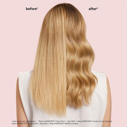 Wella Professionals Shinefinity Zero Lift Glaze 010/0 Light Blonde Natural Demi-Permanent Hair Color, 60ml