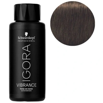 Schwarzkopf Professional IGORA Vibrance 6-63 Dark Blonde Chocolate Matte Demi-Permanent Hair Colour, 60ml (New Packaging 2024)