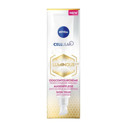 Nivea Cellular Luminous Anti-Spot Eye Cream Brightening Eye Care for Dark Spots & Uneven Skin Tone