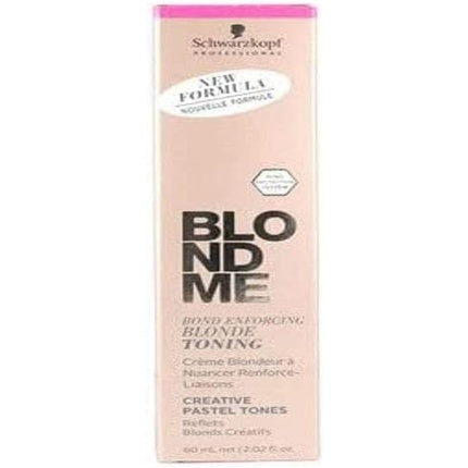 Schwarzkopf Professional BLONDME Pastel Toning Cream Strawberry (Fresa), 60ml