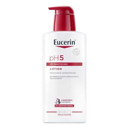 Eucerin pH5 Body Lotion for Dry & Sensitive Skin, 400ml | Daily Moisturizing Body Lotion