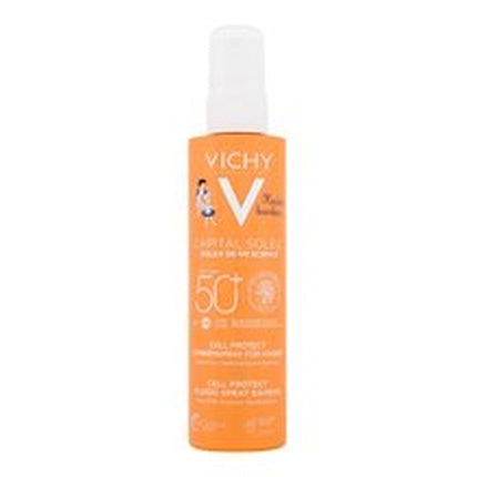 Vichy Capital Soleil Kids Cell Protect Water Fluid Spray SPF 50+ (200ml) Sunscreen for Children