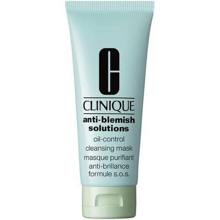 Clinique Anti-Blemish Solutions Oil Control Cleansing Mask - Oil-Absorbing Face Mask for Blemish-Prone Skin