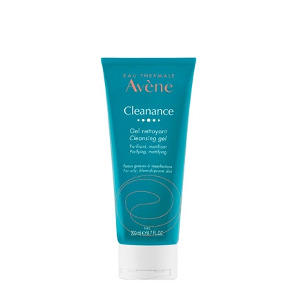 Avène Cleanance Purifying Cleansing Gel, 200ml Soap-Free Face & Body Cleanser for Oily & Blemish-Prone Skin