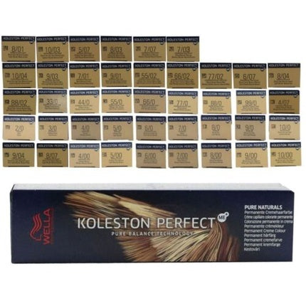 Wella Professionals Koleston Perfect ME+ Pure Naturals Permanent Hair Color, 60ml