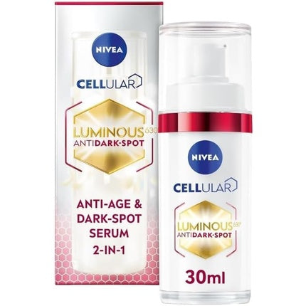 Nivea Cellular Luminous630 2-in-1 Anti-Age & Anti-Dark Spot Serum, 30ml