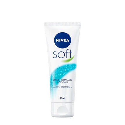 Nivea Soft Intensive Moisturizing Cream, 75ml Refreshing Face, Hand & Body Cream
