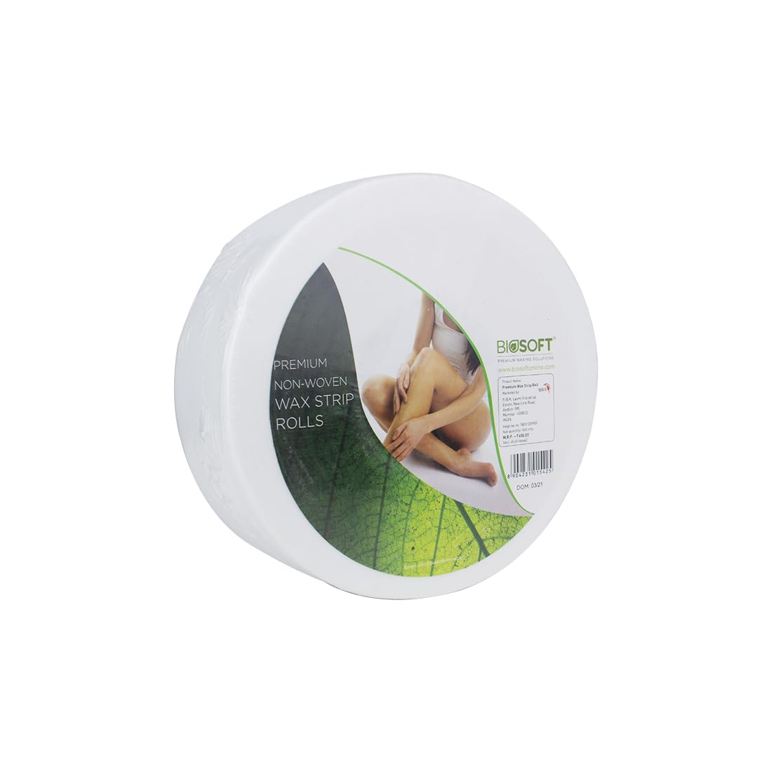 BIOSOFT non-woven waxing roll close-up