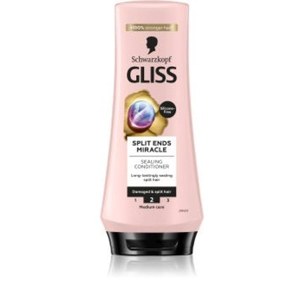 Schwarzkopf Gliss Split Hair Miracle Sealing Conditioner, 200ml for Long & Split-Prone Hair