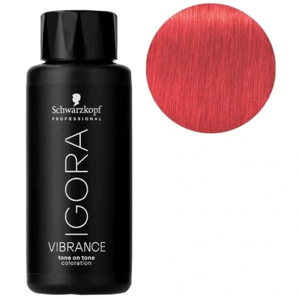 Schwarzkopf Professional Igora Vibrance 0-88 Red Concentrate Demi-Permanent Hair Colour, 60ml - New Packaging 2024