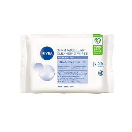 Nivea Micellar Cleansing Wipes 25 Count