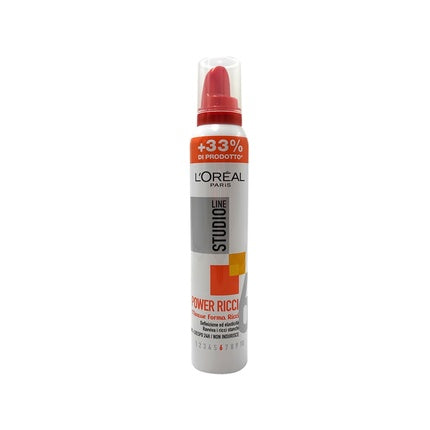 L'Oreal Paris Studio Line Ricci Power Mousse Curly Hair Styling Mousse Flexible Hold & Anti-Frizz