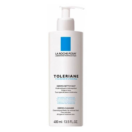 La Roche-Posay Toleriane Cleansing Emulsion, 400ml Gentle Hydrating Cleanser for Sensitive Skin