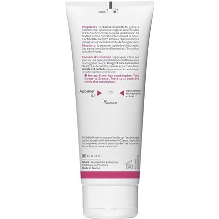 Bioderma Créaline AR+ Erycontrol Moisturising Soothing Cream, 100ml Face Cream for Sensitive Skin Prone to Visible Redness