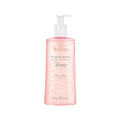 Avene Gentle Shower Gel Body, 500ml - Gentle Body Cleanser for Sensitive Skin