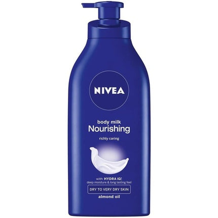 Nivea Rich Nourishing Body Moisturiser for Dry Skin with Pump, 400ml