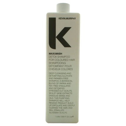 Kevin Murphy MAXI.WASH Detox Cleansing Shampoo for Color-Treated Hair, 1000ml