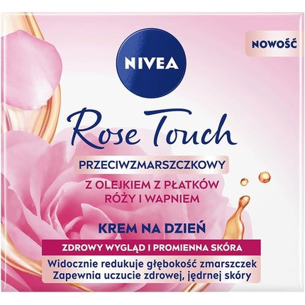 Nivea Rose Touch Anti-Wrinkle Day Face Cream, 50ml