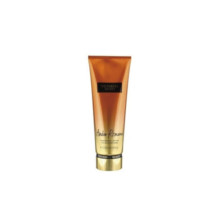 Victoria's Secret Amber Romance Fragrance Body Lotion, 236ml – Nourishing Body Lotion with Rich Amber & Crème Anglaise
