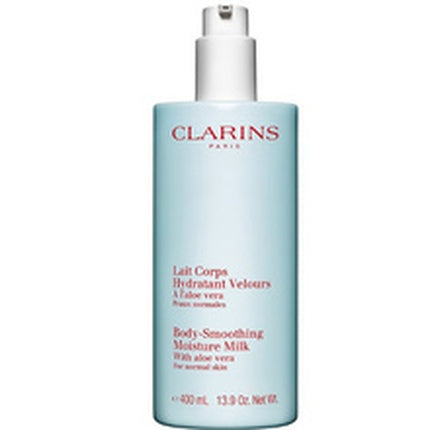 Clarins Body Smoothing Moisture Milk, 400ml Hydrating Body Lotion for Soft & Smooth Skin