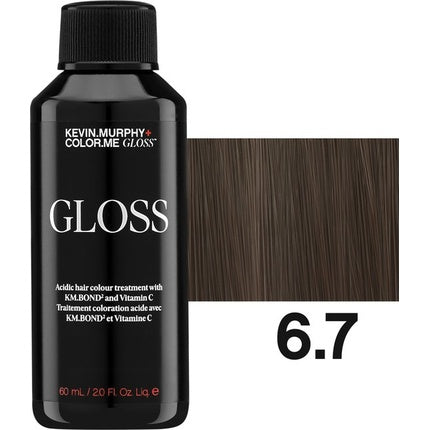 Kevin Murphy COLOR.ME GLOSS 6CH 6.7 Dark Blonde Chocolate Demi-Permanent Hair Color, 60ml