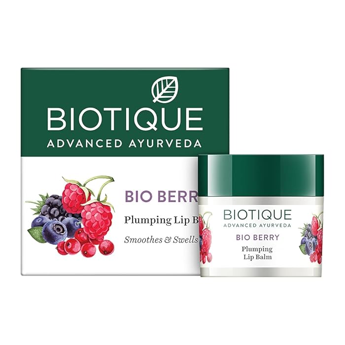Biotique Berry Plumping Lip Balm 12gm - Indicrest Buy at Indicrest
