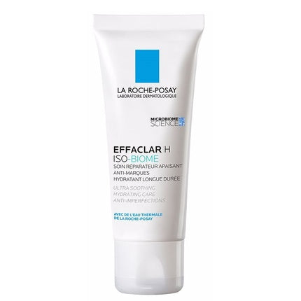 La Roche-Posay Effaclar H Iso-Biome Moisturizing Cream, 40ml – Barrier Support Face Moisturiser for Sensitive & Imperfection-Prone Skin