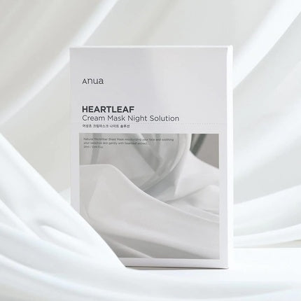 Anua Heartleaf Cream Mask Night Solution | Hydrating & Soothing Sheet Mask