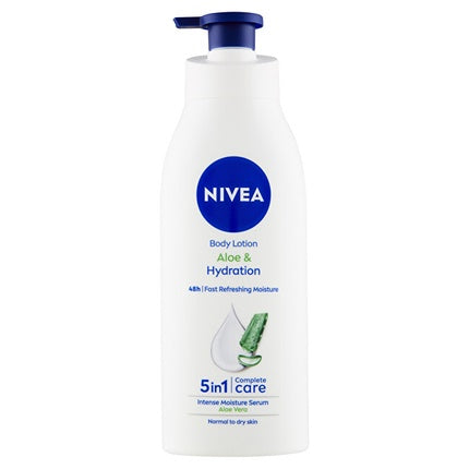 Nivea Aloe Hydration Light Body Lotion Lightweight Daily Moisturizer for Dry Skin