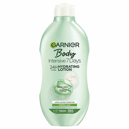 Garnier Intensive 7 Days Moisturising Body Lotion with Aloe Vera, 400ml | Daily Body Moisturizer for Dry Skin