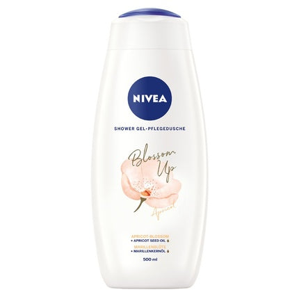 Nivea Blossom Up Nourishing Shower Gel Blooming Apricot Flowers, 500ml Moisturizing Body Wash