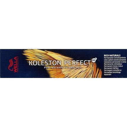 Wella Professionals Koleston Perfect Me+ Rich Naturals 10/38 Lightest Blonde Gold Pearl Permanent Hair Color, 60ml