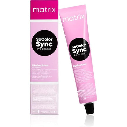 Matrix SoColor Sync Pre-Bonded 6RV+ Dark Blonde Red Violet Plus Demi-Permanent Hair Color, 90ml