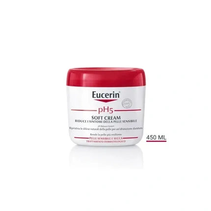 Eucerin pH5 Soft Cream | Daily Moisturizing Face & Body Cream for Sensitive Skin