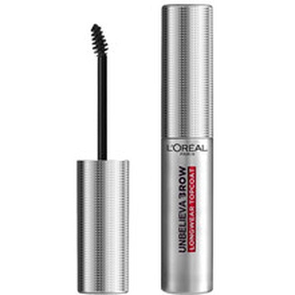 L'Oréal Paris Unbelieva Brow Longwear Topcoat Eyebrow Gel, 4.5ml - Long-Lasting Clear Brow Fixing Gel