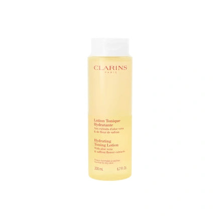 Clarins Hydrating Toning Lotion for Normal to Dry Skin, 200ml | Alcohol-Free Facial Toner
