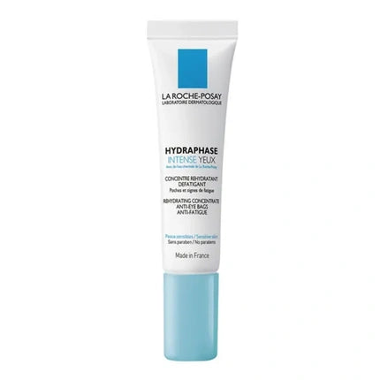 La Roche-Posay Hydraphase Intense Eyes Intensive Moisturising Eye Gel for Anti-Puffiness, 15ml